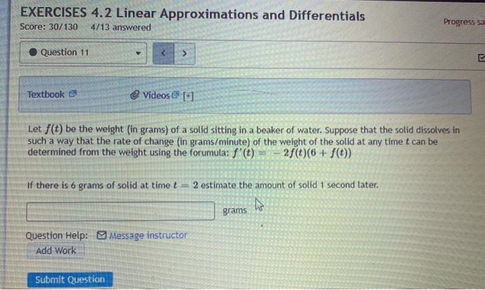 Solved EXERCISES 4.2 Linear Approximations and Differentials | Chegg.com