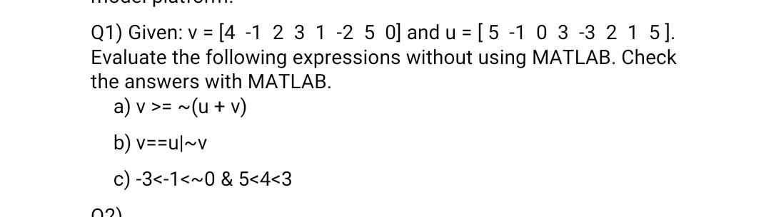Solved Please solve the question on MATLAB and send me a | Chegg.com