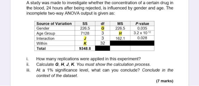 Solved A study was made to investigate whether the | Chegg.com
