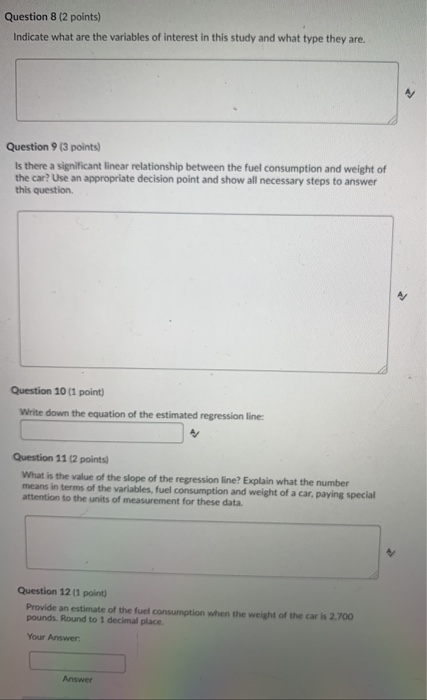 Solved Researchers developed a linear regression model to | Chegg.com