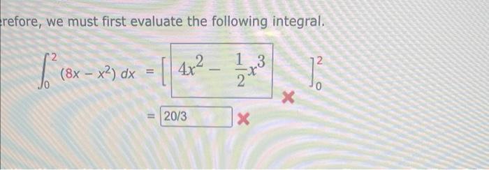 Solved refore, we must first evaluate the following | Chegg.com