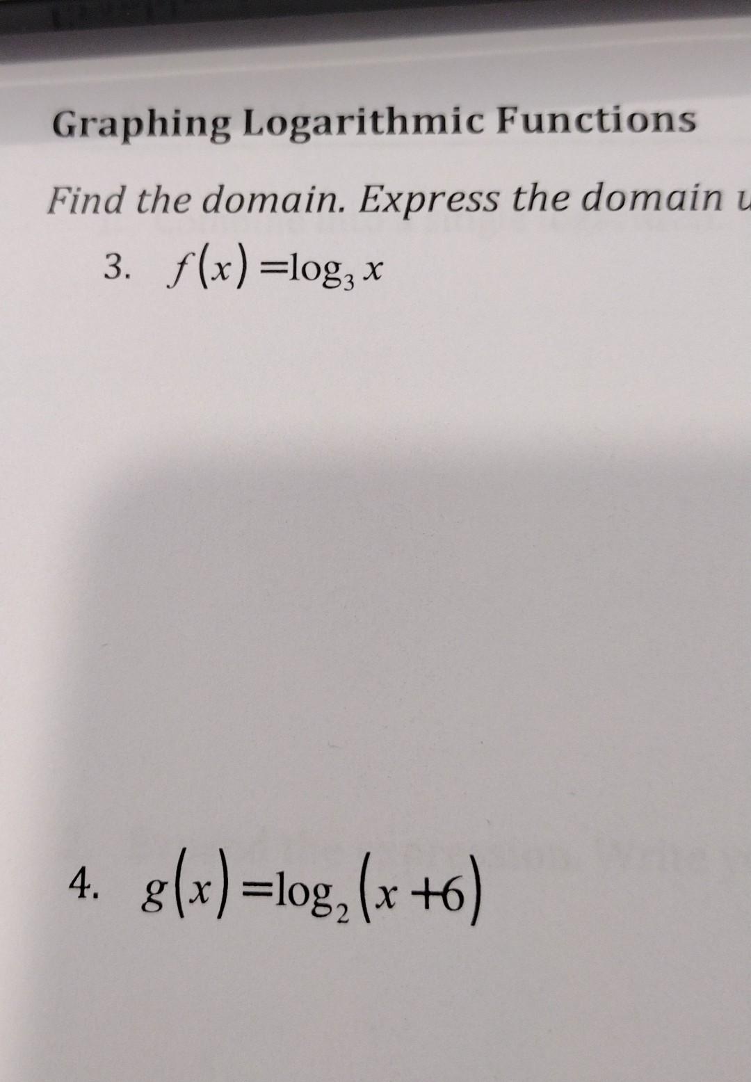 domain of log(x 2-4x 3)