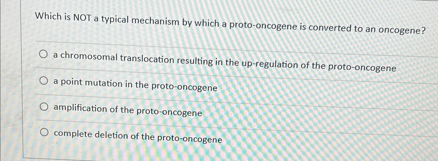 Solved Which is NOT a typical mechanism by which a Biology Diagrams