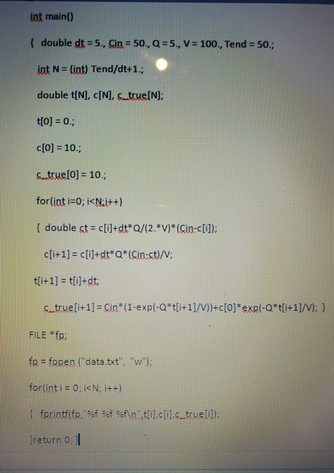 I Want A Brief Explanation For Each Line In This Code Chegg Com
