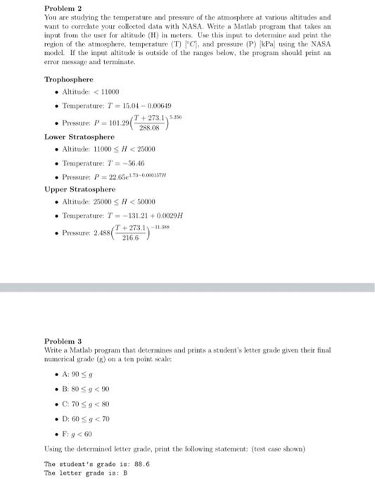 Solved Problem 2 You are sticlving the temperature and | Chegg.com