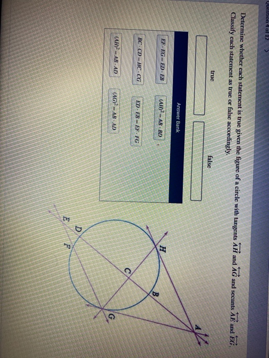 Solved Question 4 of 12 Determine whether each statement is | Chegg.com
