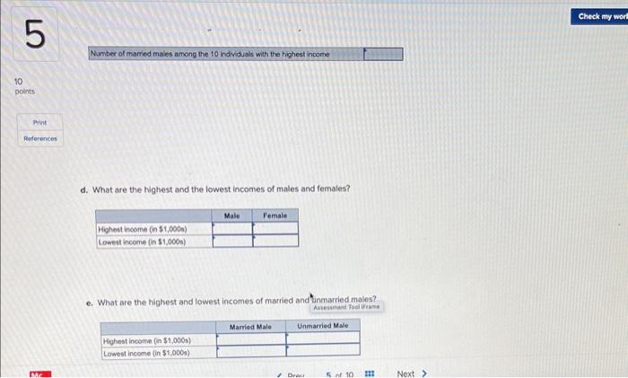 The Accompanying Data File Shows 890 Individuals