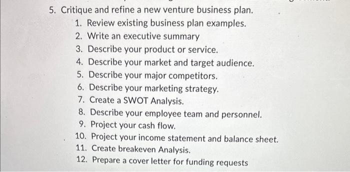 business plans examples