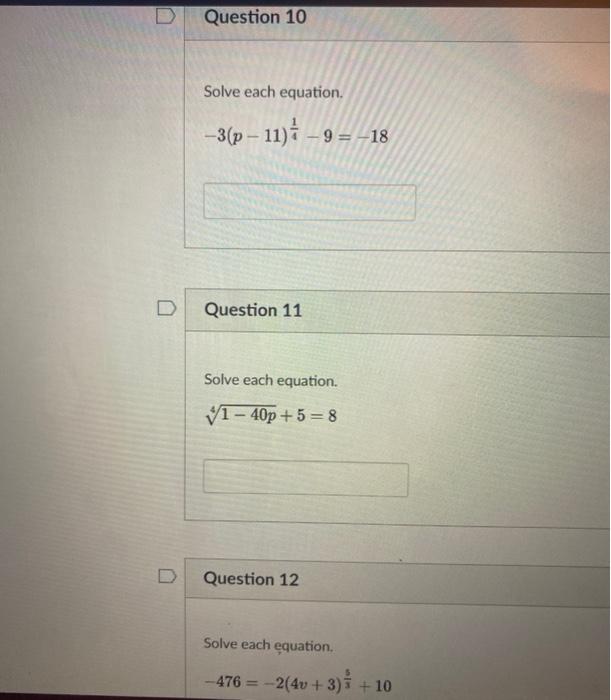 Solved Question 1 Solve each equation. 2. (81p) 1458 | Chegg.com