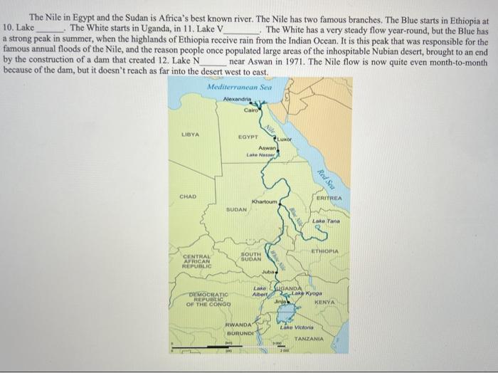 This map shows South America's most important rivers, | Chegg.com