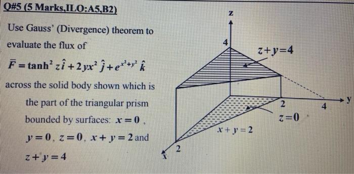 Solved Q 5 5 Marks Ilo A5 B2 Z Z P 4 Use Gauss Diver Chegg Com