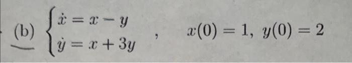 Solved 4. Solve the following systems of equations by | Chegg.com