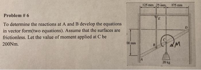 Solved Statics Problem, Please Show Work And Answer All | Chegg.com