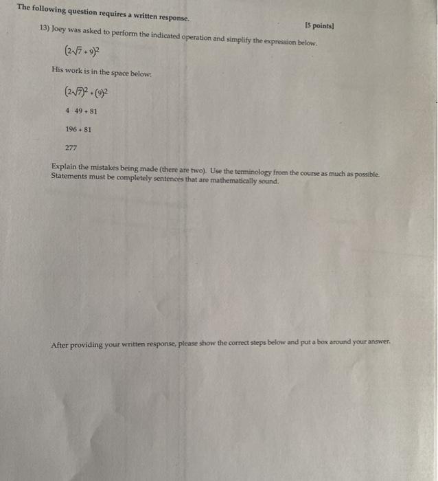 Solved Fill in each empty box with an exponent that makes | Chegg.com