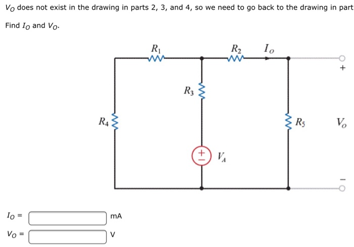 Solved Determine the value of V, in the network in the | Chegg.com