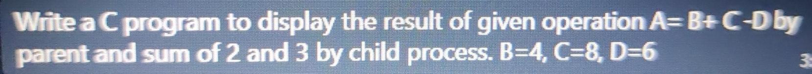 Solved Write a program to display the result of given | Chegg.com