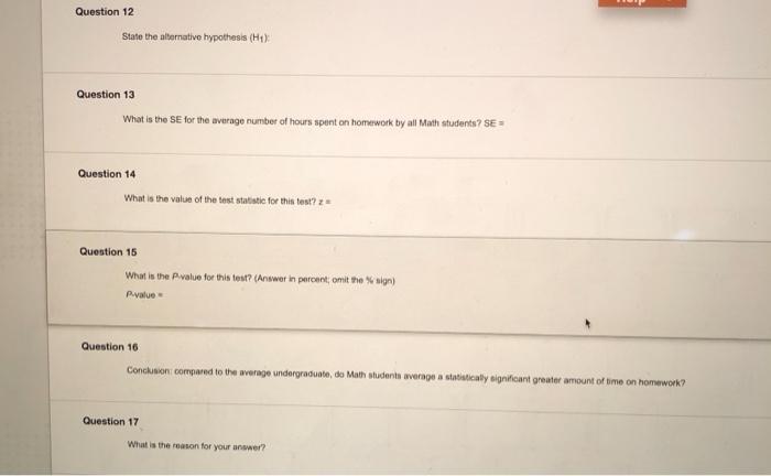Solved Question 11 3 out of 3 points (Questions 11.17 use | Chegg.com