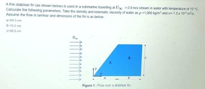 Solved What is the wall shear stress at X = a Please show | Chegg.com
