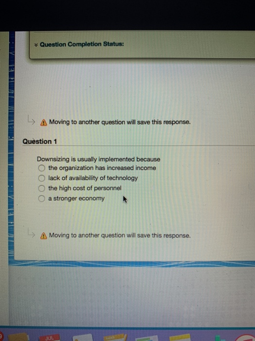 Solved Question Completion Status: > A Moving to another | Chegg.com