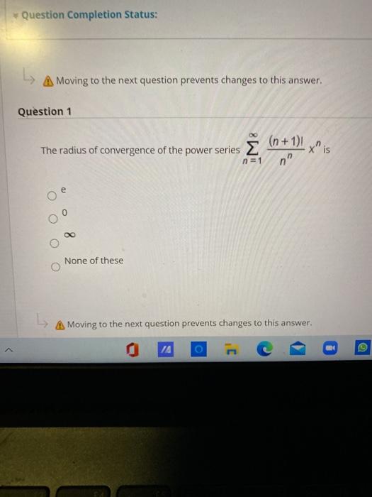 Solved Question Completion Status: A Moving to the next | Chegg.com