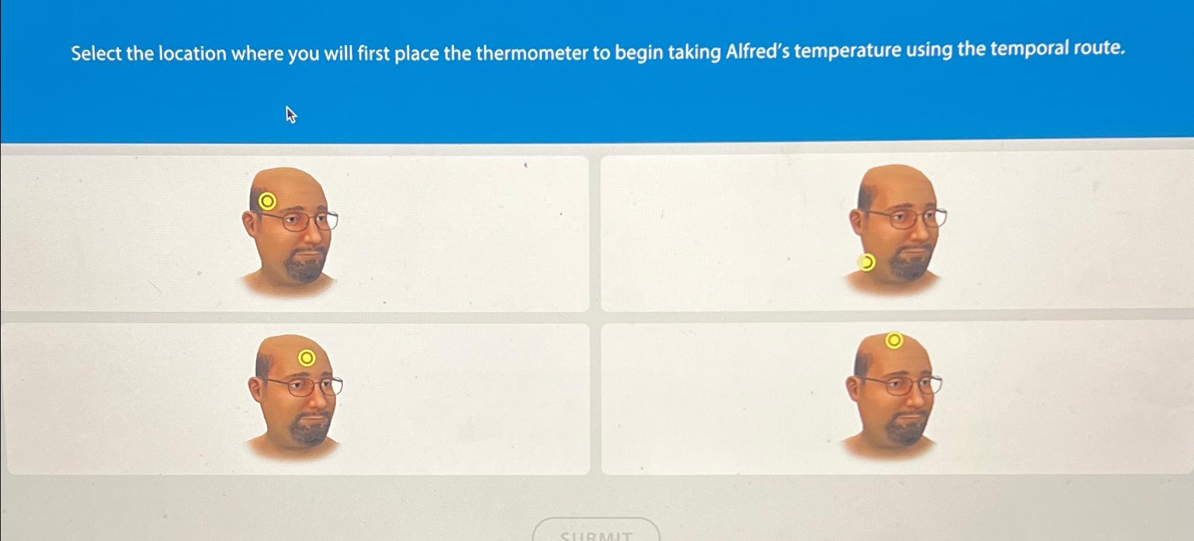 Solved Select the location where you will first place the