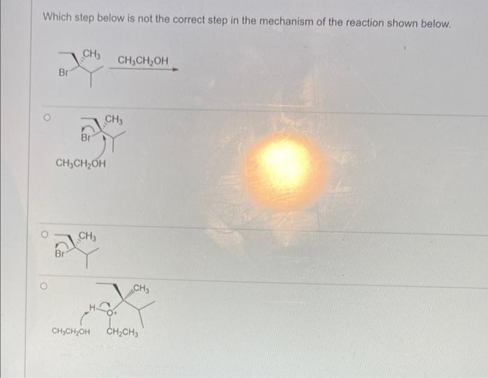 Solved Which step below is not the correct step in the | Chegg.com