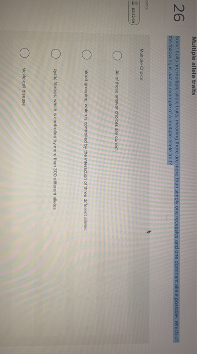 solved-multiple-allele-traits-26-some-traits-are-chegg
