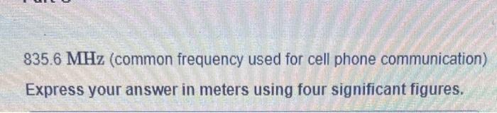 Solved 100.5 MHz (typical frequency for FM radio | Chegg.com