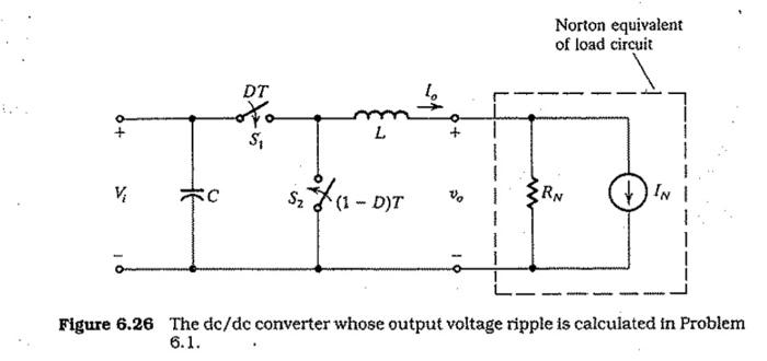 Solved Problem 6.1 from Principles of Power Electronics by | Chegg.com