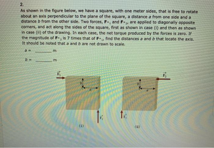 solved-2-as-shown-in-the-figure-below-we-have-a-square-chegg