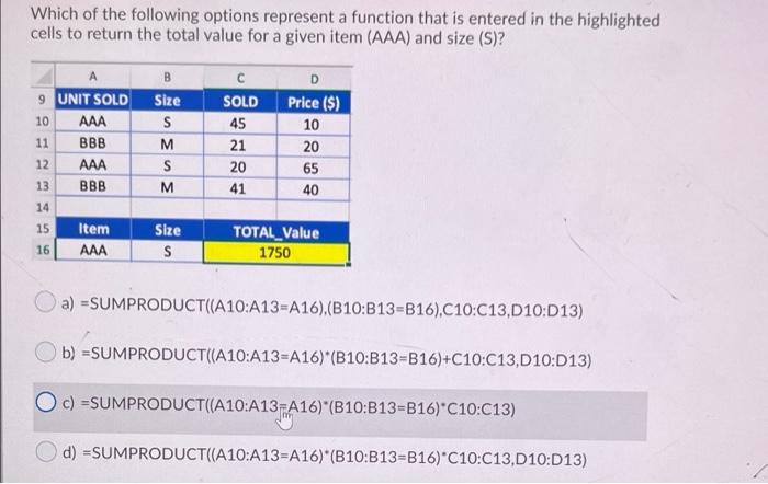 Solved Which of the following options represent a function | Chegg.com