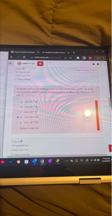 aib 10 a \( 80 \times 10^{23} \mathrm{M} \) क. \( \frac{10}{2} 0 \times 10^{11} \mathrm{M} \) c \( 20 \times 10^{-1} \mathrm{