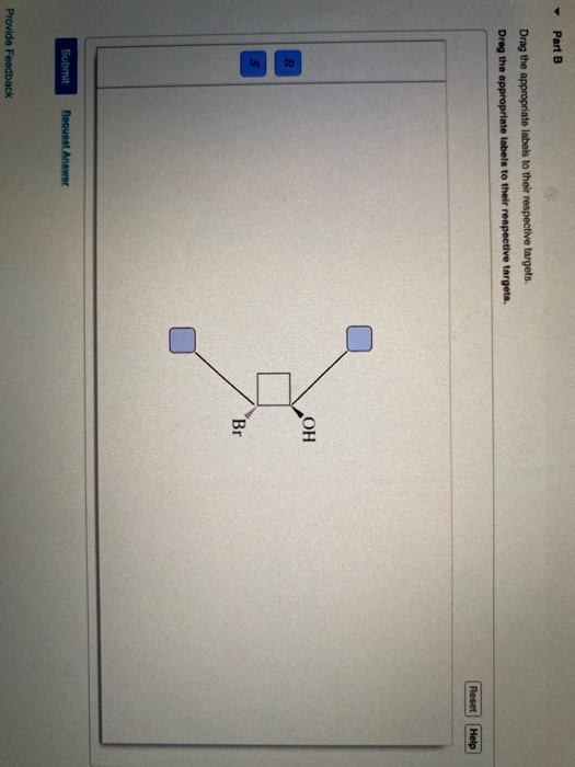 Solved Part B Drag The Appropriate Labels To Their | Chegg.com