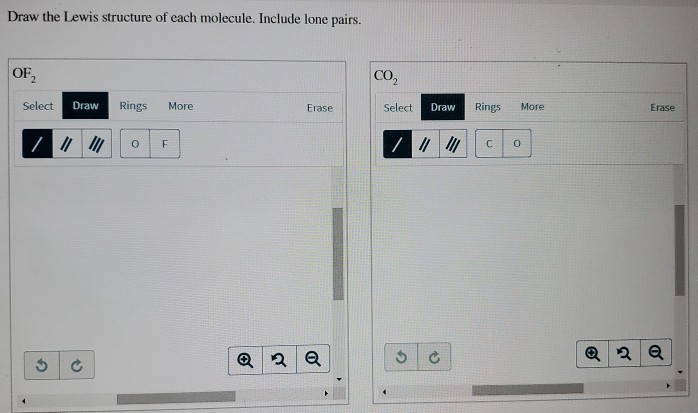 Draw The Lewis Structure Of Each Molecule Include Chegg 