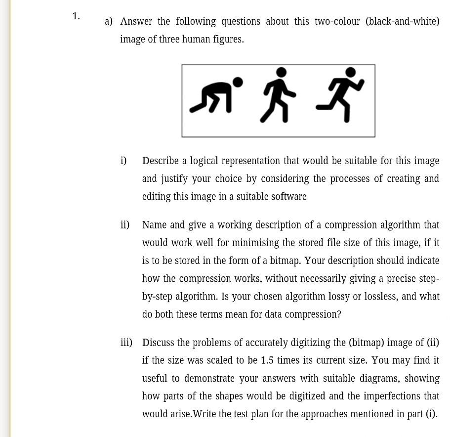 1 A Answer The Following Questions About This Tw Chegg Com