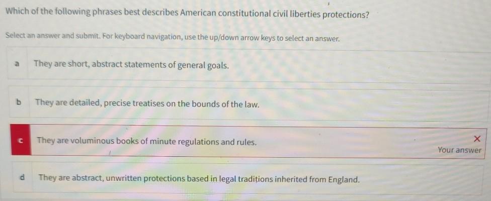 Solved Which of the following phrases best describes | Chegg.com