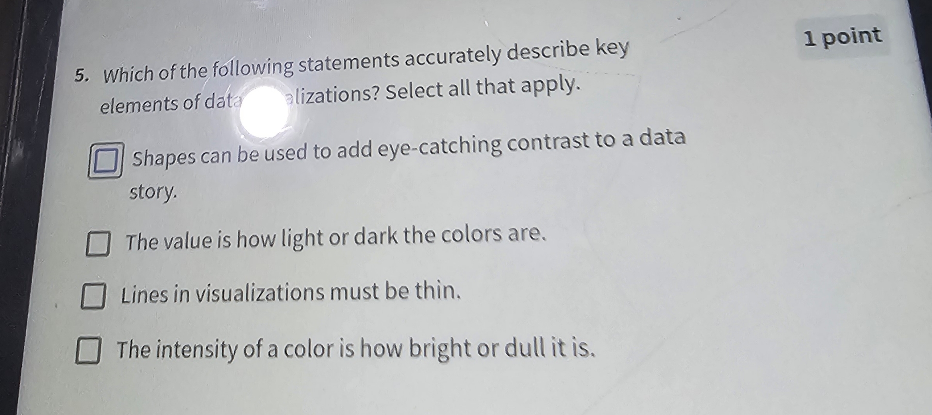 Solved Which of the following statements accurately describe | Chegg.com