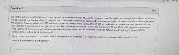Solved intro to biostatistics. - in this example from ghd | Chegg.com