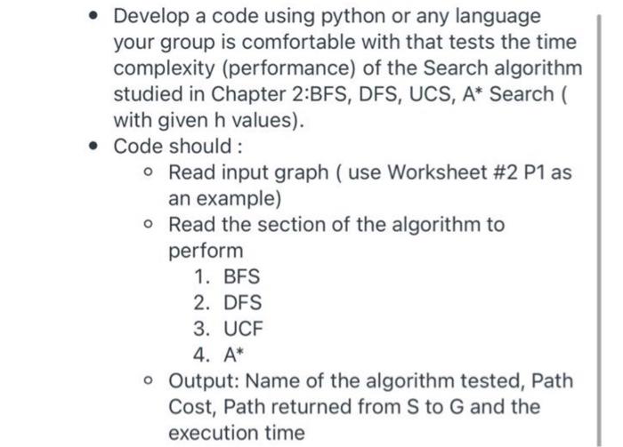 Solved • Develop a code using python or any language your | Chegg.com