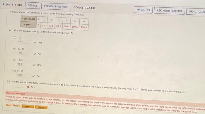 Solved Hi! I ONLY Need Help With #2 Part B And C, And #4 | Chegg.com