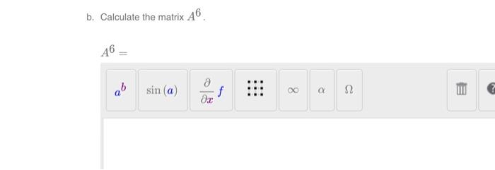 Solved Consider the matrix A=⎝⎛−4−4n−840n00−2n−4−2⎠⎞ where | Chegg.com