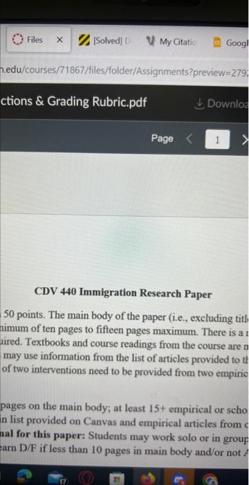 chinese immigration research paper