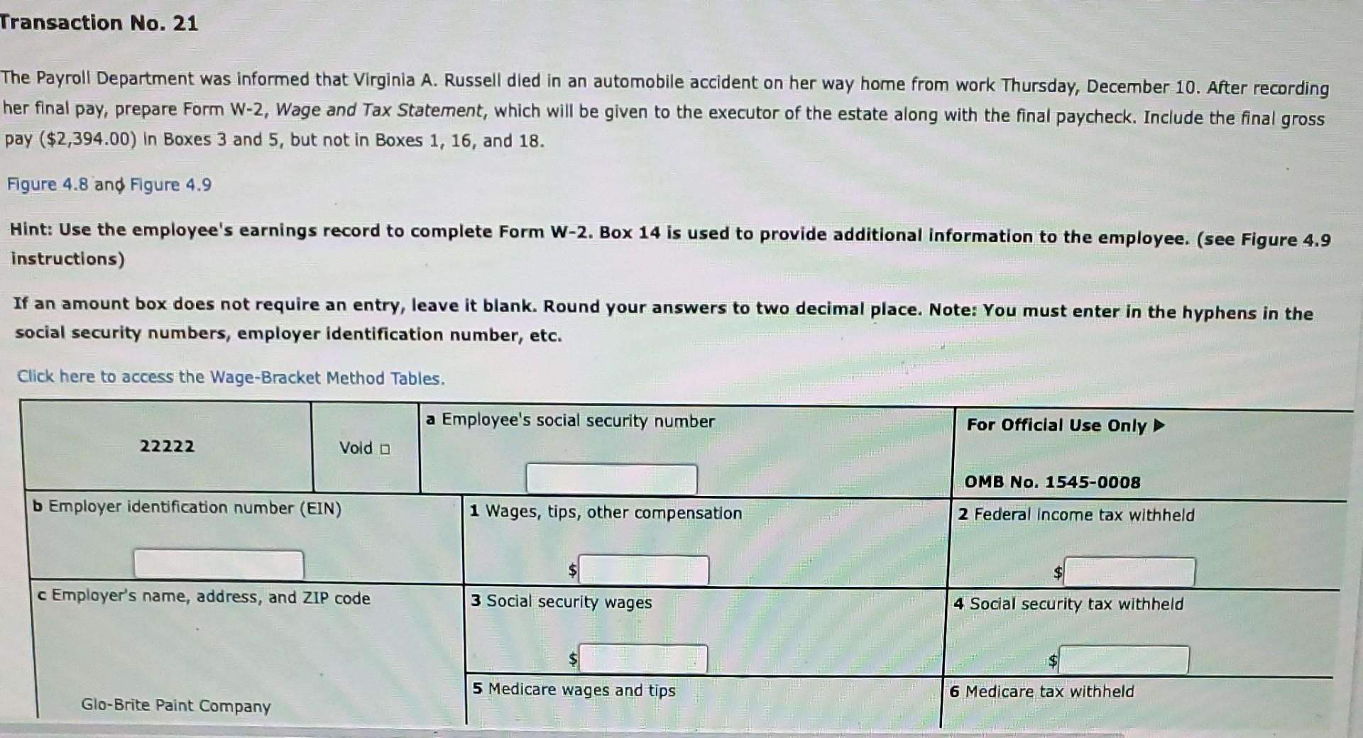 transaction-no-21-the-payroll-department-was-chegg