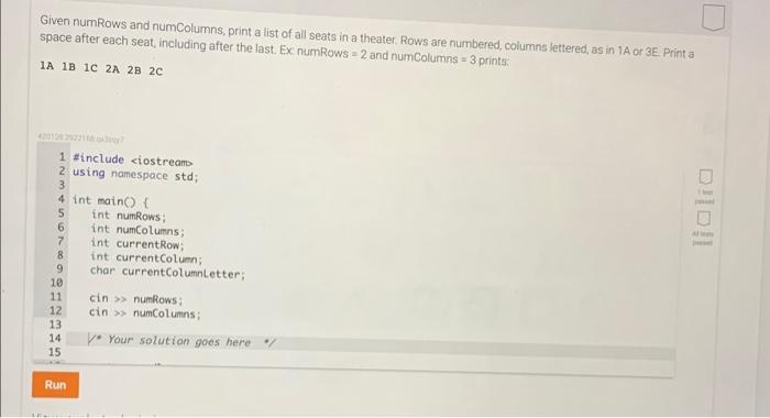 Solved Declare A Boolean Variable Named Allinrange Read In 