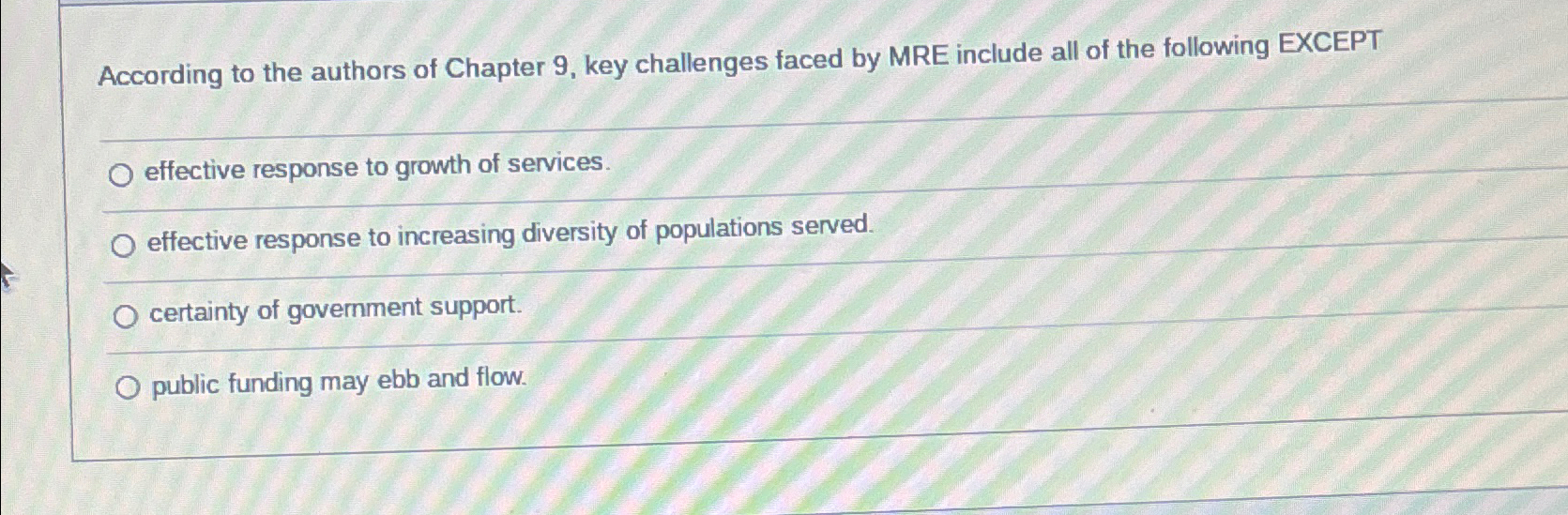 Solved According to the authors of Chapter 9, ﻿key | Chegg.com
