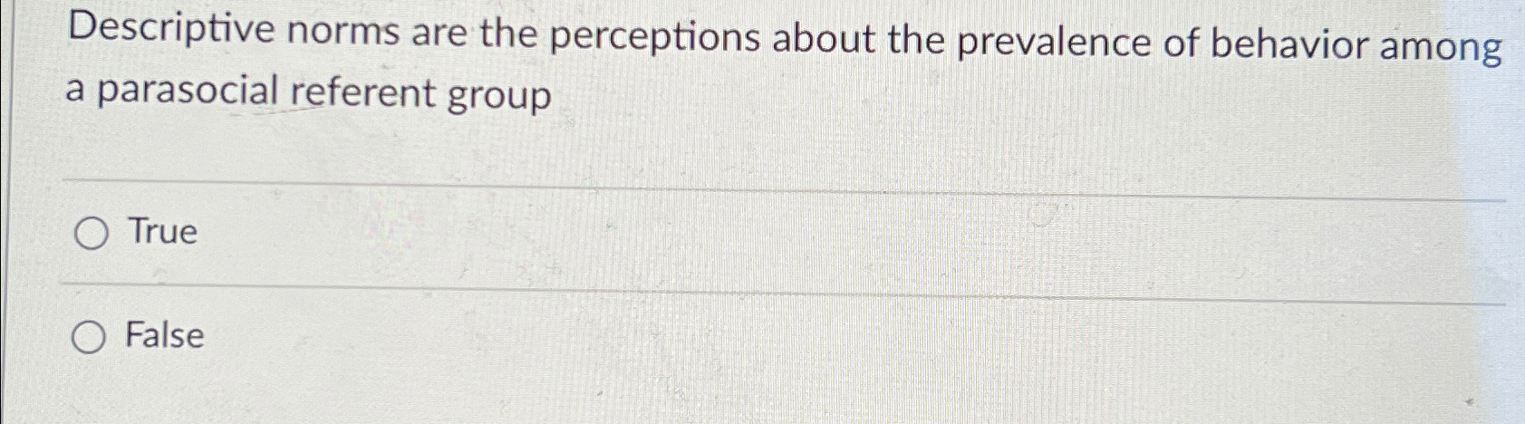 Solved Descriptive norms are the perceptions about the | Chegg.com