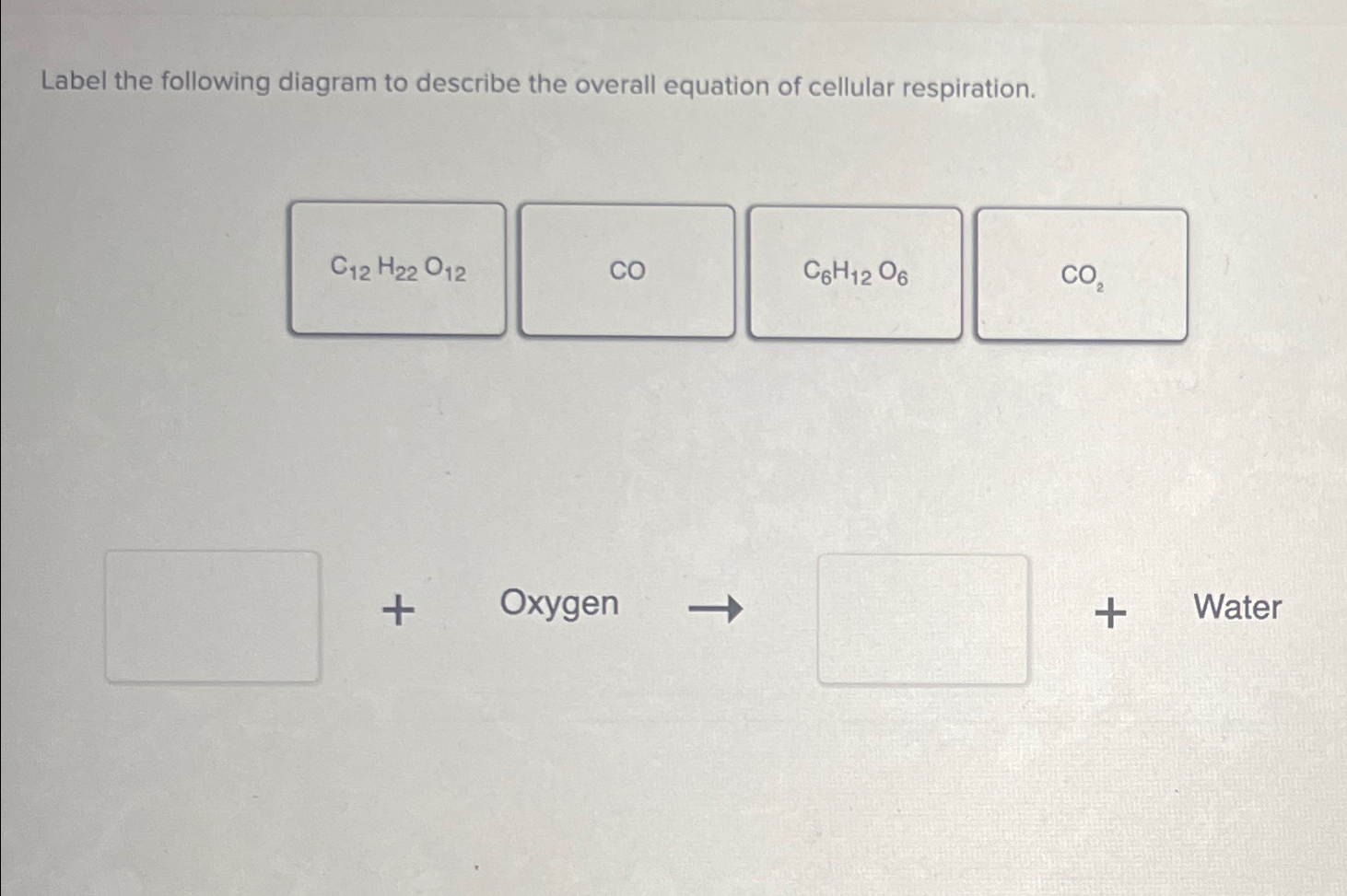 Solved Label the following diagram to describe the overall | Chegg.com