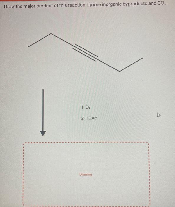 Draw the major product of this reaction. Ignore inorganic byproducts and \( \mathrm{CO}_{2} \).