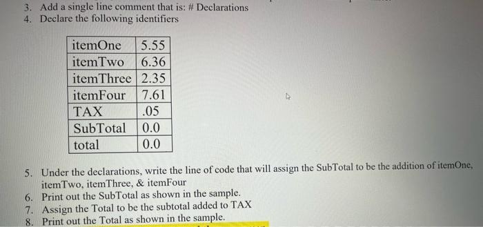 Solved can someone show me how to do steps 6-8? the first | Chegg.com