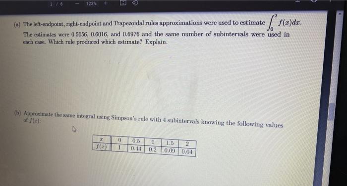Solved Question 2 (7 marks) Consider the function f(x) with | Chegg.com